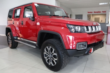 NEW BAIC B40 2.0T Plus City Hunter A/T - ABS, Air Bags, Aircon, Climate Control, Cruise Control, Electric Windows, Service Plan, Motorplan, Park Distance Control, Radio, Reverse Camera, Bluetooth, USB, AUX and Spare Keys.
Standard 5 Year/120 00km Manufacturer warranty.
4 year/60 000km Service plan.
