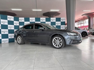 2018 Audi A4 1.4 T FSi S-Tronic - ABS, AIRCON, ELECTRIC WINDOWS, LEATHER SEATS, PARK DISTANCE CONTROL, XENON LIGHTS, SUNROOF, AIRBAGS, ALARM, CRUISE CONTROL, PARTIAL-SERVICE RECORD, RADIO, BLUETOOTH, USB, AUX, CD. Finance available, trade-ins welcome, T&C'S apply!!!
